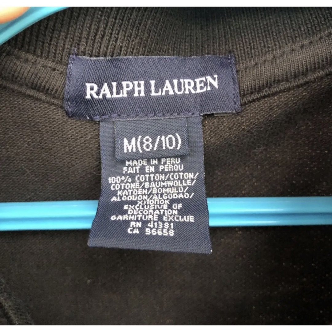 Ralph Lauren(ラルフローレン)のラルフローレン　140cm 黒　蛍光ピンク キッズ/ベビー/マタニティのキッズ服女の子用(90cm~)(ワンピース)の商品写真