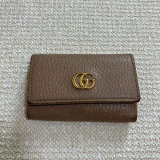 グッチ(Gucci)のグッチ　GUCCI  6連 キーケース　グレージュ(キーケース)