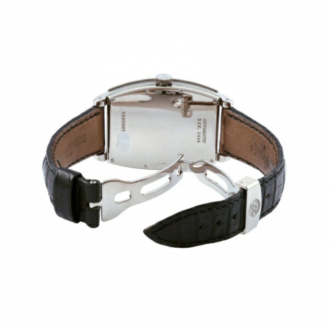 ブレゲ Breguet ヘリテージ トノーカンブレ ラージデイト 5480BB/12/996 シルバー文字盤 中古 腕時計 メンズ メンズの時計(腕時計(アナログ))の商品写真