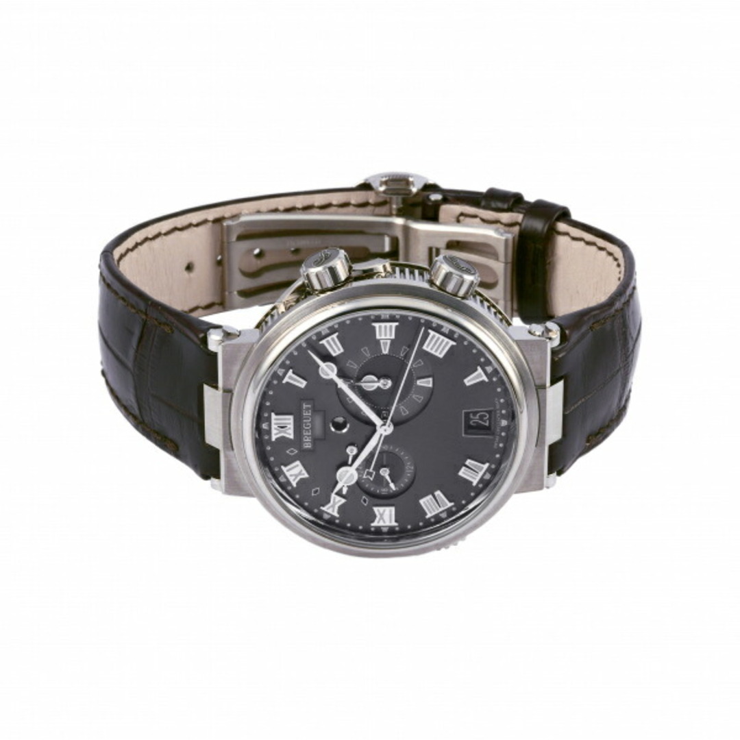 ブレゲ Breguet マリーン アラーム ミュージカル 5547 5547TI/G2/9ZU グレー文字盤 中古 腕時計 メンズ メンズの時計(腕時計(アナログ))の商品写真