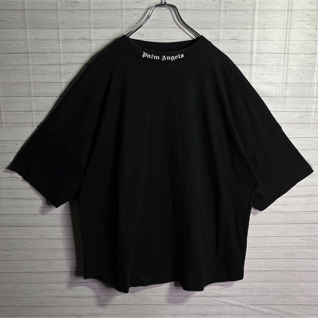 【ワンオクTAKA着用モデル】パームエンジェルス ビッグロゴTシャツ 入手困難コットンポリエステル状態