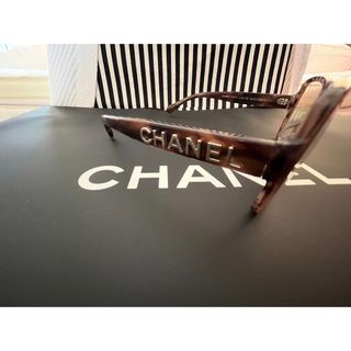 シャネル(CHANEL)のシャネル　だてメガネ　美品(サングラス/メガネ)