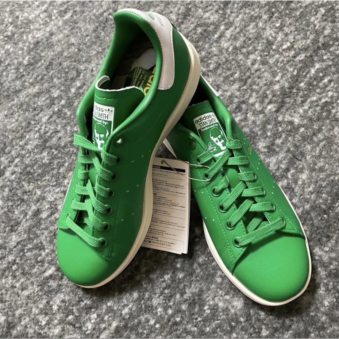 アディダスadidasスタンスミスLUX/STAN SMITH LUX緑24.5-