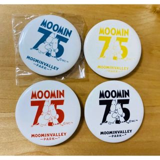 ムーミン(MOOMIN)のムーミンバレーパーク【限定】缶バッジ　4コセット(バッジ/ピンバッジ)