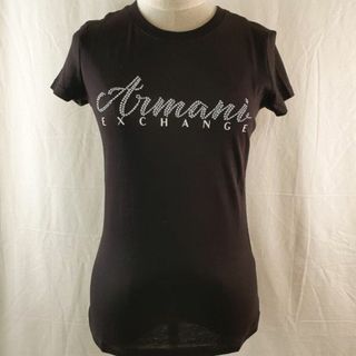 アルマーニエクスチェンジ(ARMANI EXCHANGE)の【新品・未使用】Armani Exchange ロゴ Tシャツ　レディースM(Tシャツ(半袖/袖なし))