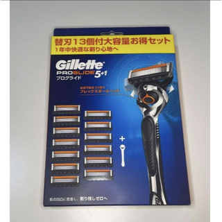 Gillette - ジレット プログライド マニュアル 本体(替刃13コ付)の通販 ...