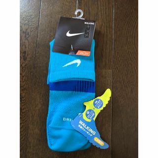 ナイキ(NIKE)の【送料込】新品 NIKE ナイキ ウォーキングソックス ブルー 25〜27cm(ソックス)