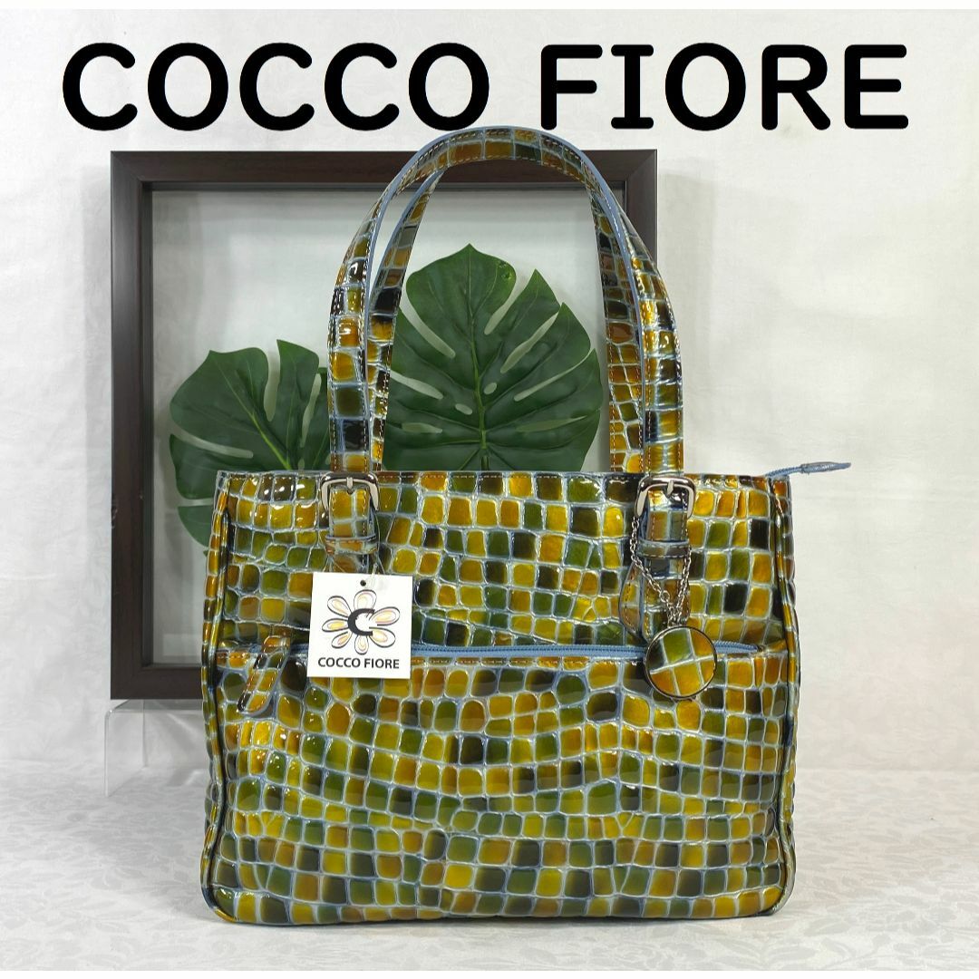 COCCO FIORE コッコフィオーレ 牛革 トートバッグ