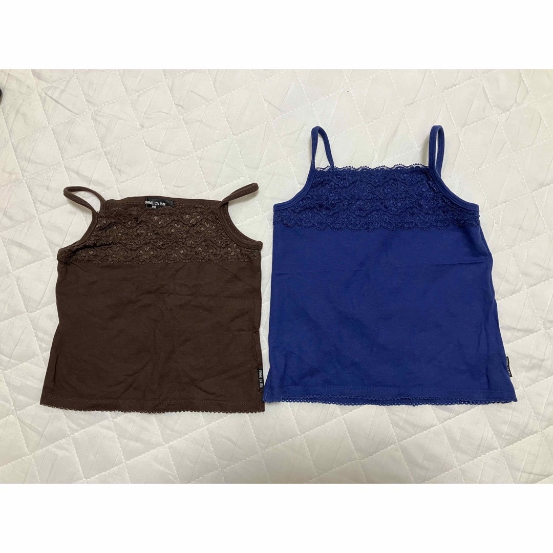 COMME CA ISM(コムサイズム)のコムサイズム　キャミソール　2枚セット キッズ/ベビー/マタニティのベビー服(~85cm)(タンクトップ/キャミソール)の商品写真