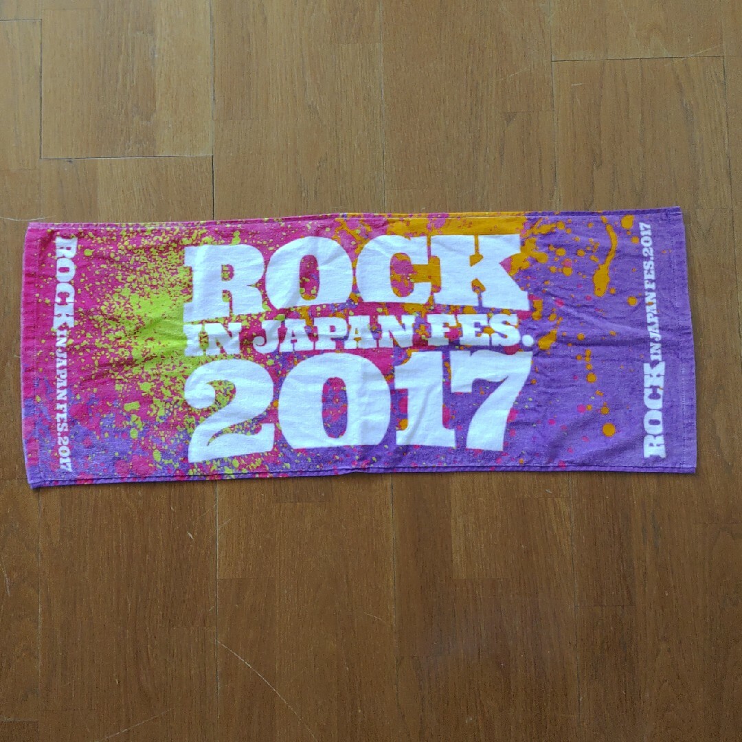 ROCK IN JAPAN FES 2017タオル チケットの音楽(音楽フェス)の商品写真