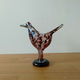 イッタラ(iittala)のご予約済　song thrush　バード　オイバトイッカ　ヌータヤルヴィ(置物)