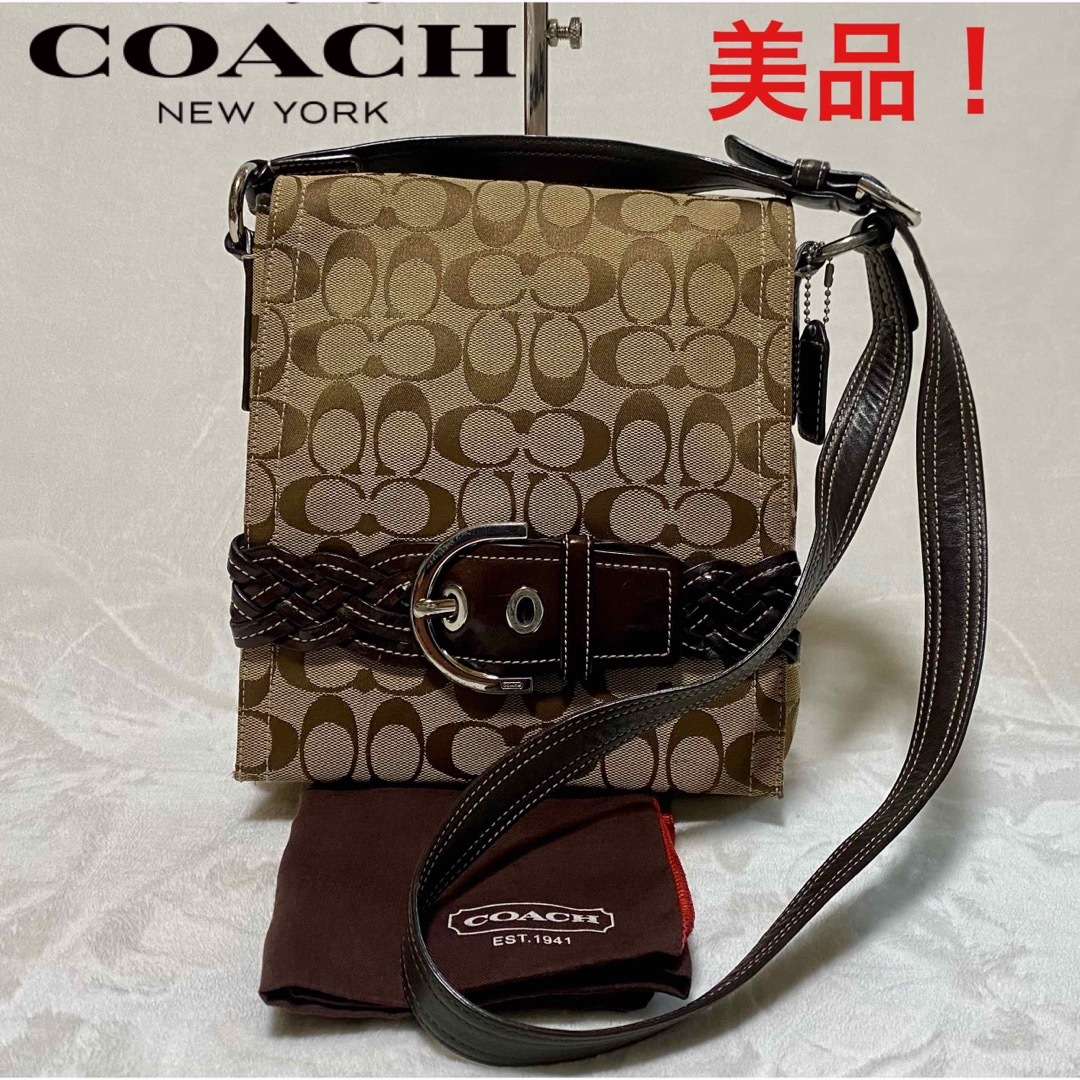 COACH NEW YORK バンドバックショルダーバック