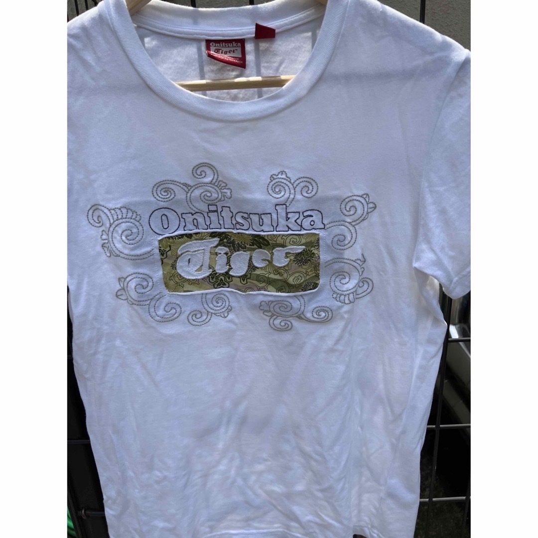 Onitsuka Tiger(オニツカタイガー)のオニツカタイガー　レディースTシャツ　Sサイズ レディースのトップス(Tシャツ(半袖/袖なし))の商品写真