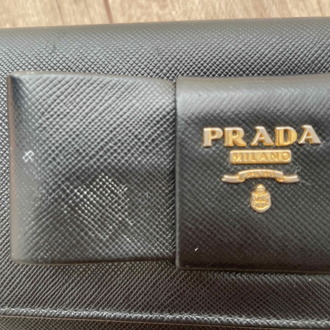 PRADA - PRADA プラダ フィオッコ サフィアーノ 長財布の通販 by 