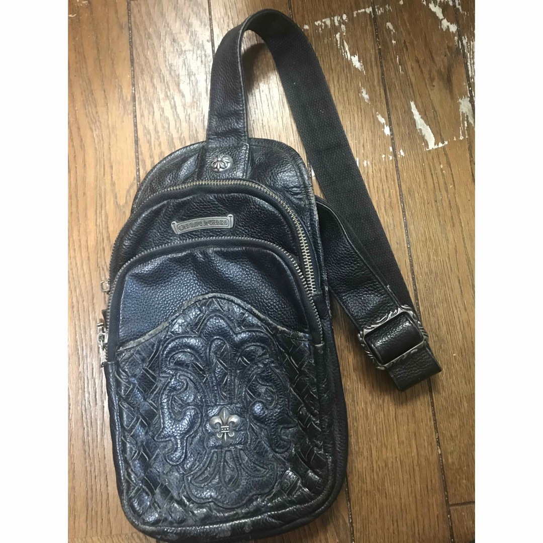 CHROME HEARTS SQUARE POCKET BAG BS FLEUR