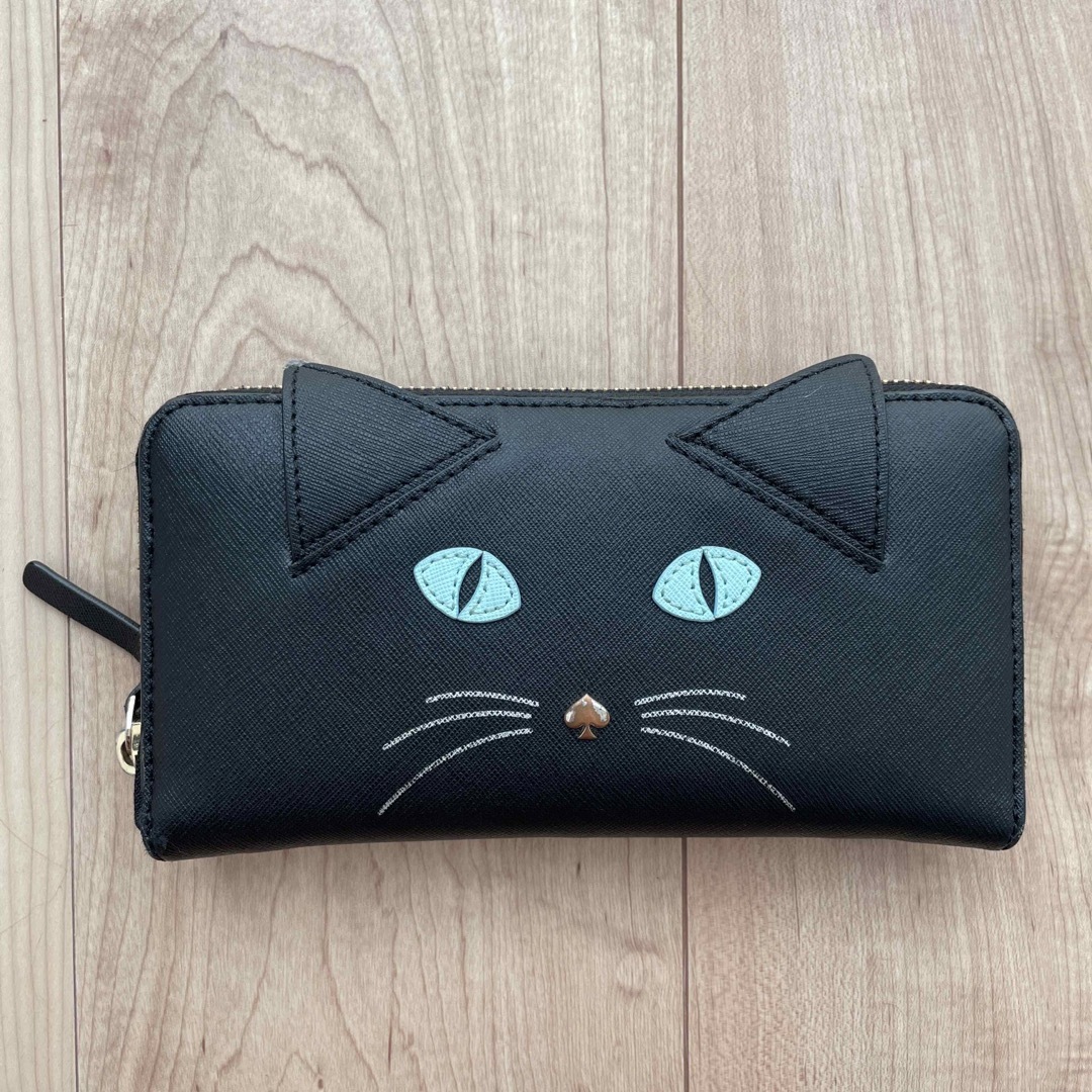 ケイトスペード 猫 財布