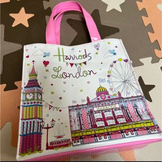 ハロッズ(Harrods)の【rei様専用】ハロッズ♡エナメルトートバッグ(トートバッグ)