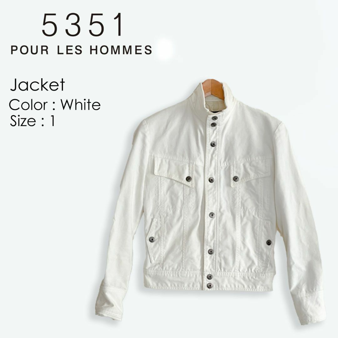 5351 POUR LES HOMMES - 5351 プールオム ブルゾンの通販 by shop ...