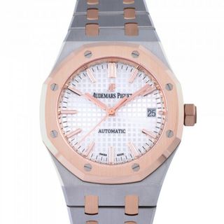 オーデマ・ピゲ AUDEMARS PIGUET ロイヤルオーク オートマティック 15450SR.OO.1256SR.01 シルバー文字盤 未使用 腕時計 メンズ(腕時計(アナログ))