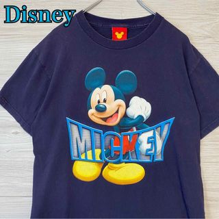 ディズニー(Disney)の【入手困難】Disney ディズニー　ミッキー Tシャツ　両面プリント　海外輸入(Tシャツ/カットソー(半袖/袖なし))