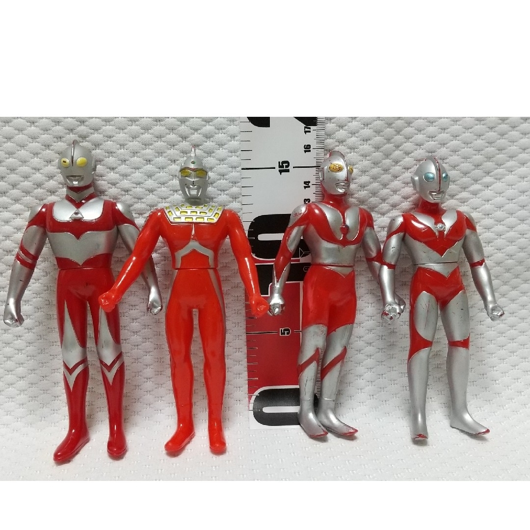 保存版】 ウルトラマン ソフビ人形 16cm 9体 まとめ売り