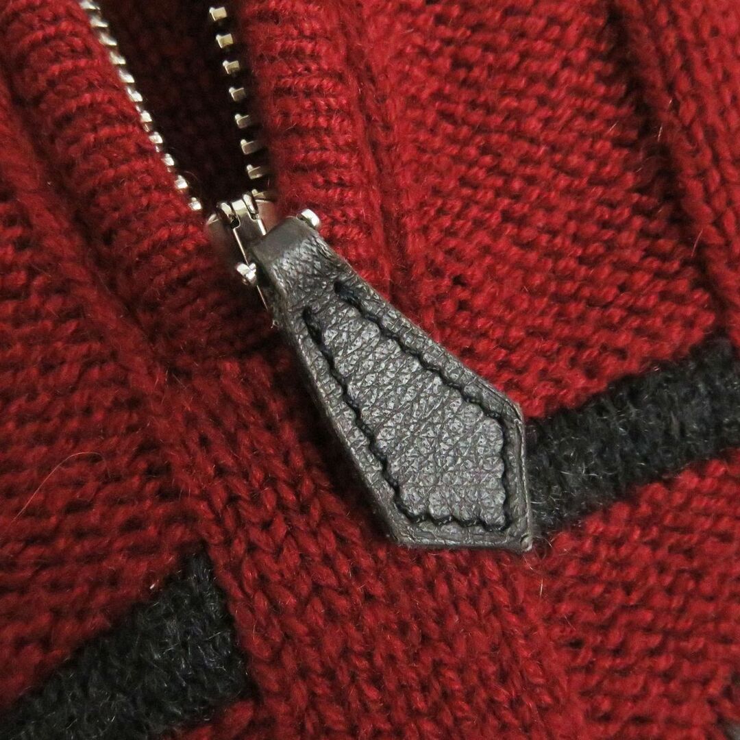 Hermes - 美品□HERMES/エルメス ストライプ カシミヤ100% 長袖