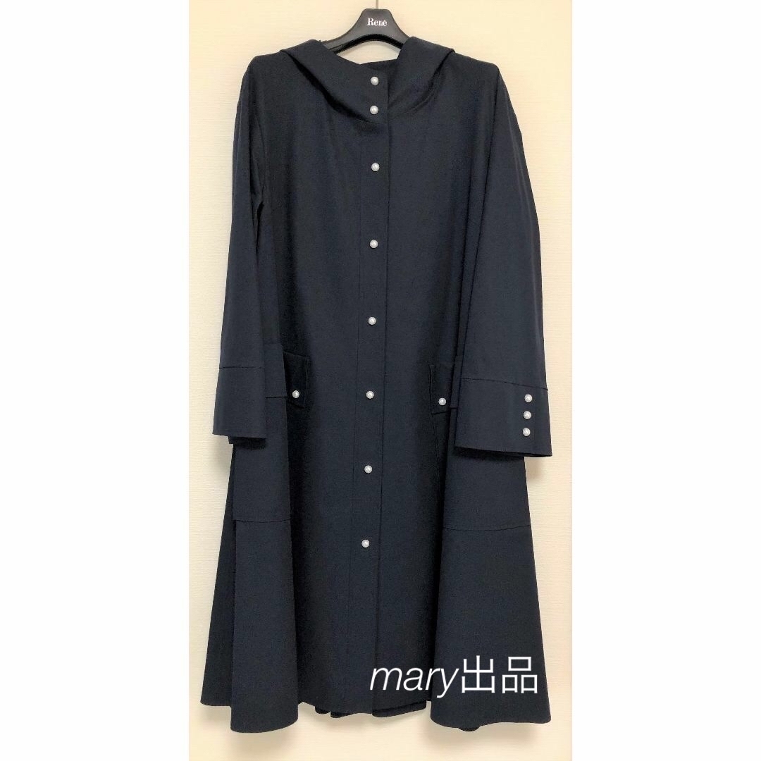 René - 新品★Rene★ルネ★レイニーコート★ネイビー★ウォータープルーフ★サイズ34の通販 by ★Mary's shop★｜ルネならラクマ