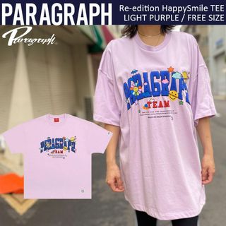 パラグラフ 男女兼用 正規品 直輸入 シーズン9 ハッピースマイル Tシャツ(Tシャツ/カットソー(半袖/袖なし))