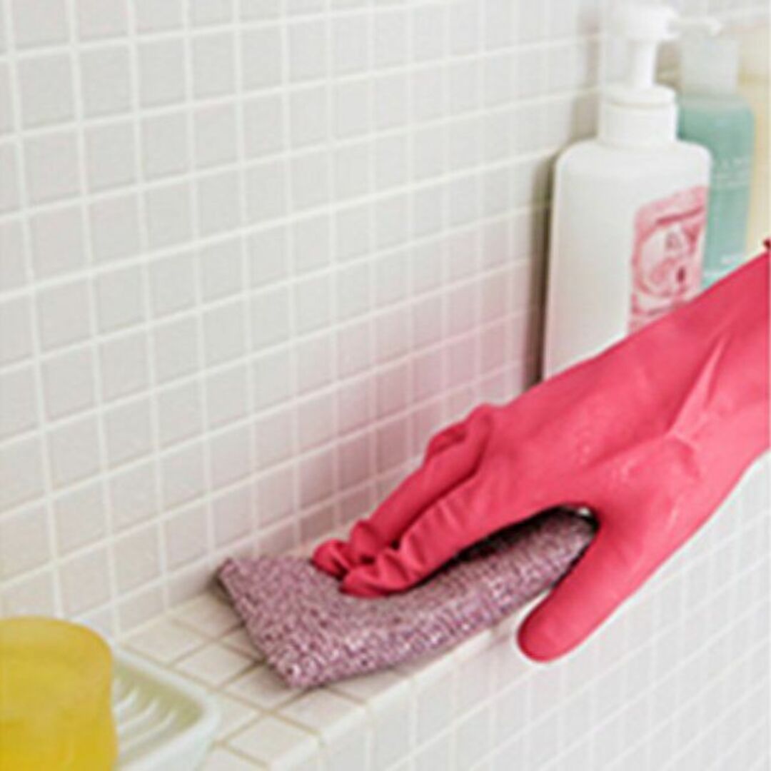 ダスキン スポンジ 抗菌 風呂・洗面所用 ピンク 8個入り 洗剤を使わずに汚れを 3
