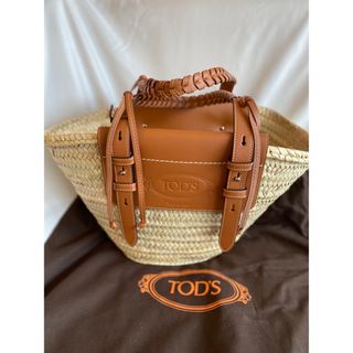 トッズ(TOD'S)の【TOD'S】かごバッグ (かごバッグ/ストローバッグ)