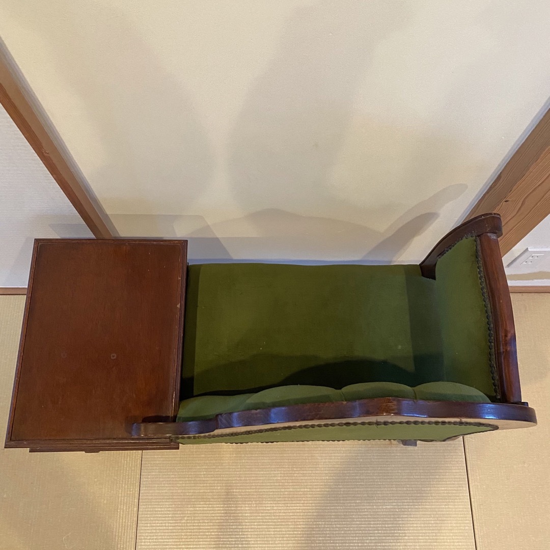 グリーン テレフォンソファ テレフォン ベンチ シングルソファ