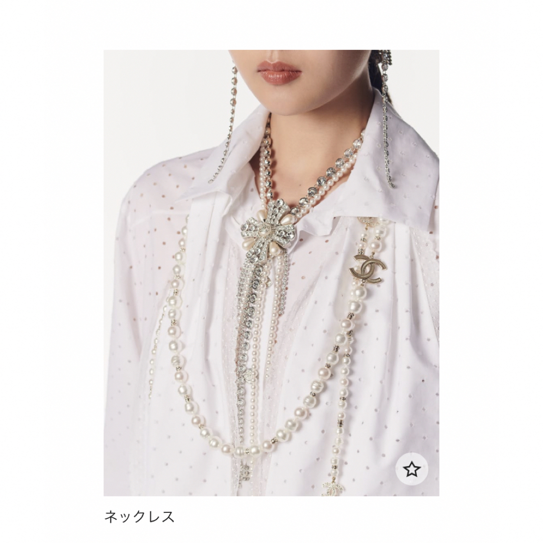 CHANEL(シャネル)のシャネル　2023年春夏コレクション　ネックレス レディースのアクセサリー(ネックレス)の商品写真