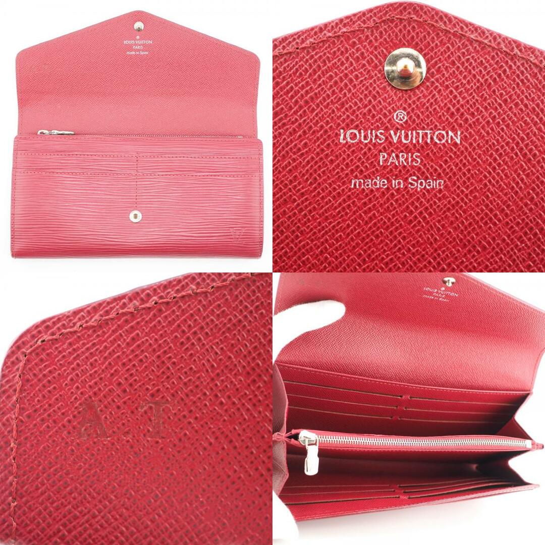 ルイヴィトン LOUIS VUITTON 長財布
 エピ フューシャ ポルトフォイユサラ M60580 フューシャ 7