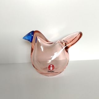 イッタラ(iittala)のイッタラ　シエッポ　サーモンピンク×ブルー(ガラス)