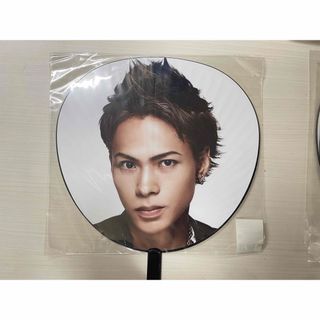 カトゥーン(KAT-TUN)の上田竜也　ジャンボうちわ(アイドルグッズ)