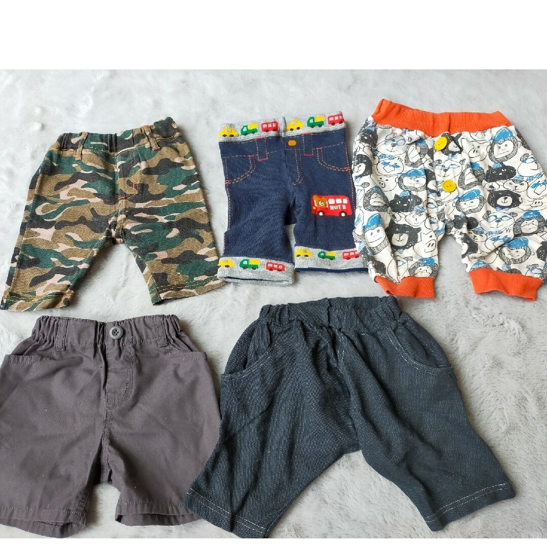 mikihouse(ミキハウス)の80サイズ　男の子　夏服　まとめ　&90タンクまとめ　ミキハウス　ホットビ キッズ/ベビー/マタニティのベビー服(~85cm)(Ｔシャツ)の商品写真