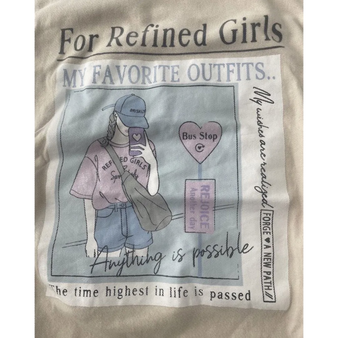 女の子　Tシャツ　150cm キッズ/ベビー/マタニティのキッズ服女の子用(90cm~)(Tシャツ/カットソー)の商品写真