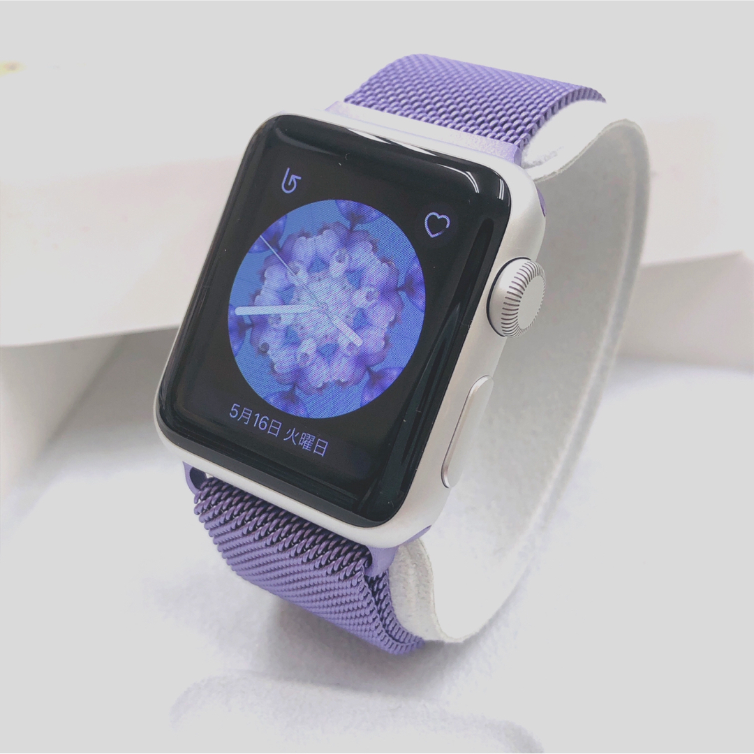 Apple Watch - アップルウォッチ SPORT 38mm シルバー アルミApple