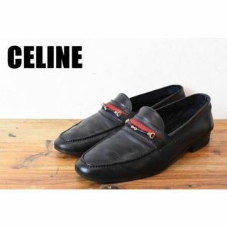 celine - セリーヌ コインローファー レザー クロコパターン ...