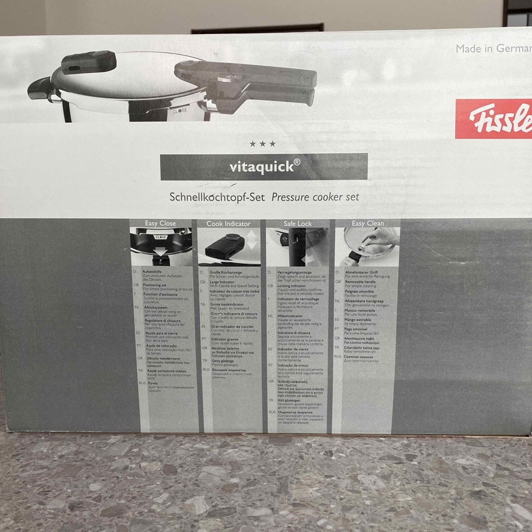 Fissler - フィスラー Fissler 圧力鍋 vitaquick 4.5L 未使用品の通販