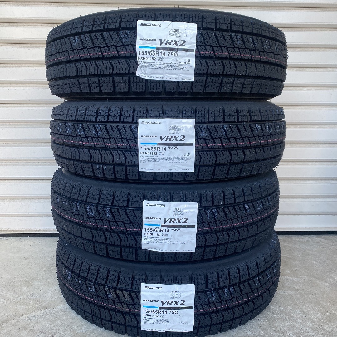 公式直営 【155/65R14】 2022年製造 新品スタッドレスタイヤ タイヤ dr