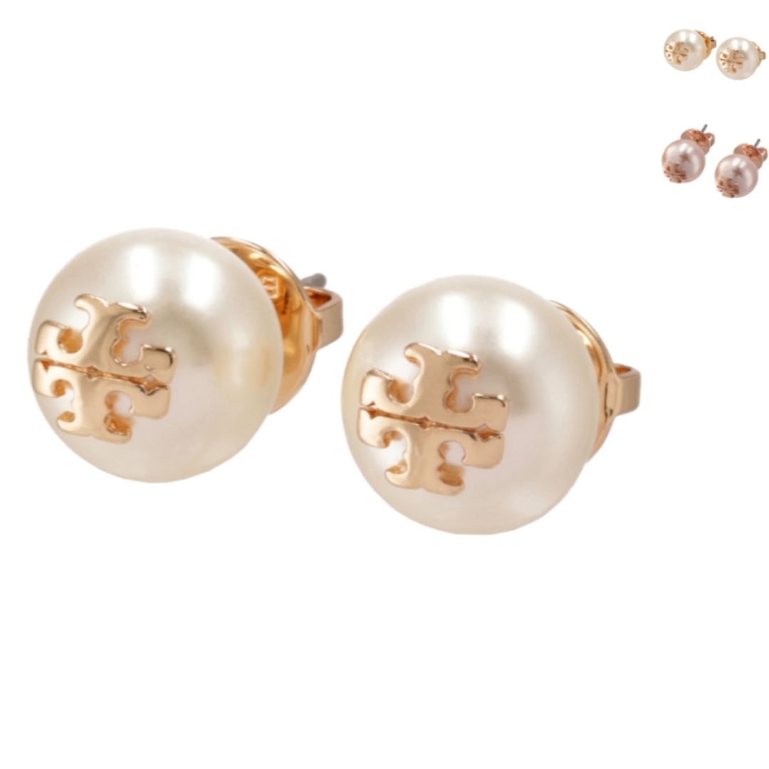 Tory Burch(トリーバーチ)のTORY BURCH パール スタッズ ピアス CRYSTAL メンズのアクセサリー(ピアス(両耳用))の商品写真