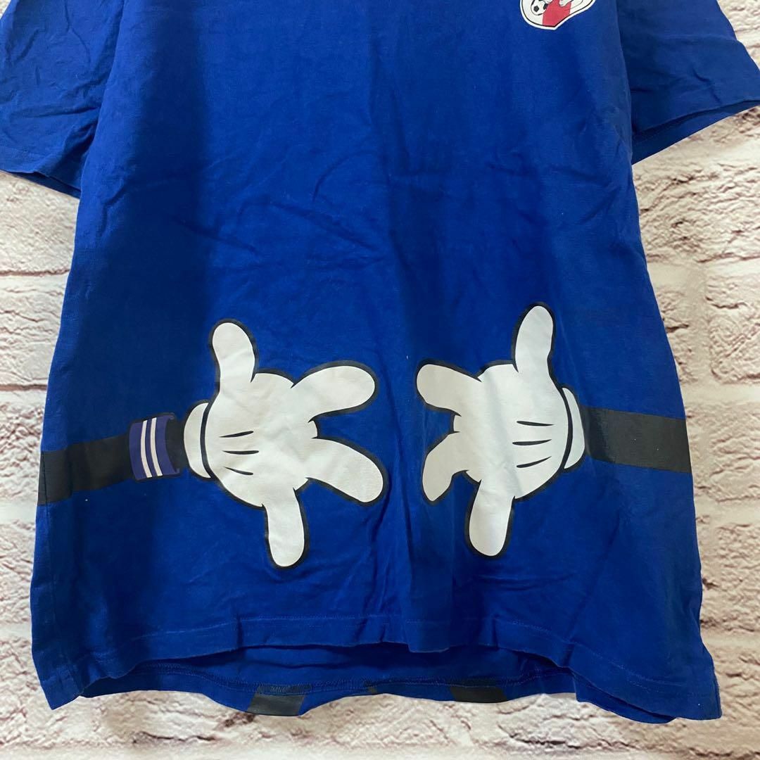 Disney(ディズニー)のDisney Tシャツ　半袖　サッカー メンズ　レディース　[ LL ] レディースのトップス(Tシャツ(半袖/袖なし))の商品写真