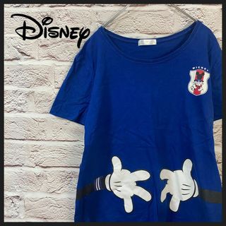 ディズニー(Disney)のDisney Tシャツ　半袖　サッカー メンズ　レディース　[ LL ](Tシャツ(半袖/袖なし))