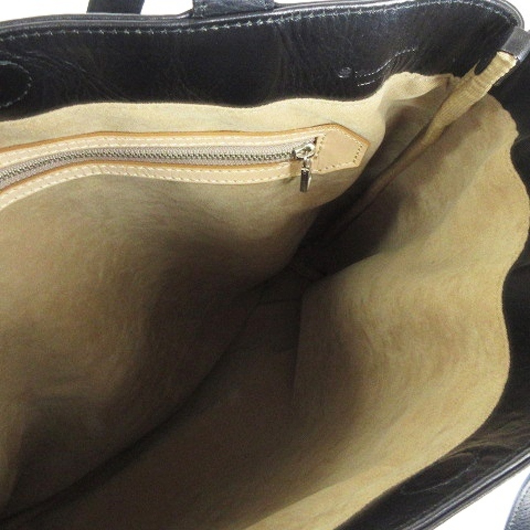 master-piece(マスターピース)のマスターピース VAND LEATHER TOTE BAG トートバッグ 黒 鞄 メンズのバッグ(トートバッグ)の商品写真