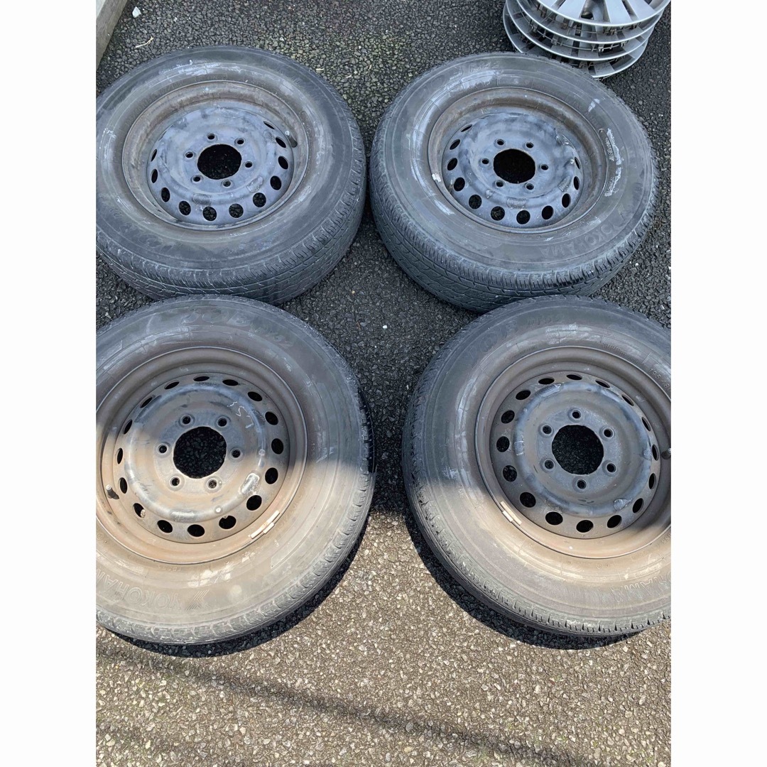 ⭐︎限定⭐︎サマータイヤ YOKOHAMA 195.80.r15 4本セットの通販 by