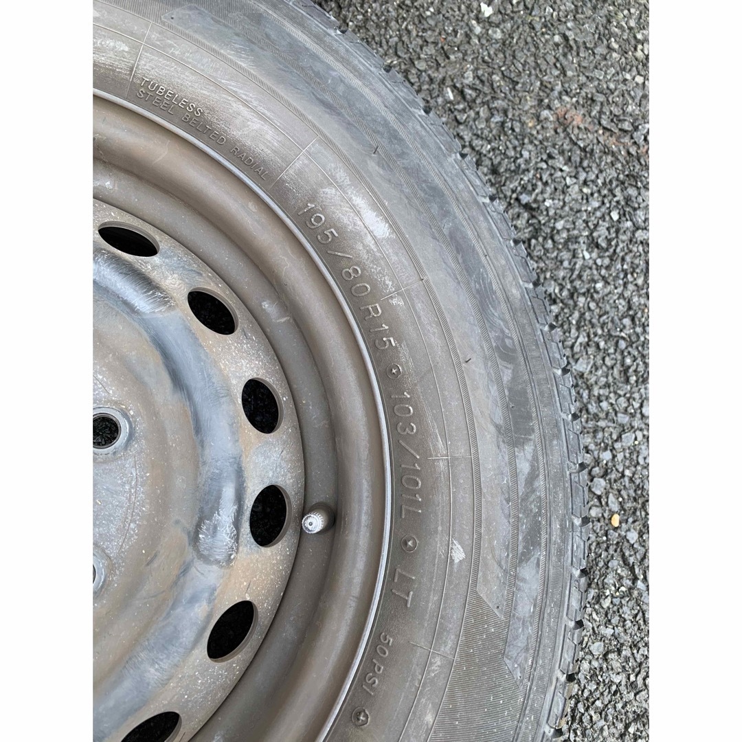 ⭐︎限定⭐︎サマータイヤ YOKOHAMA 195.80.r15 4本セットの通販 by