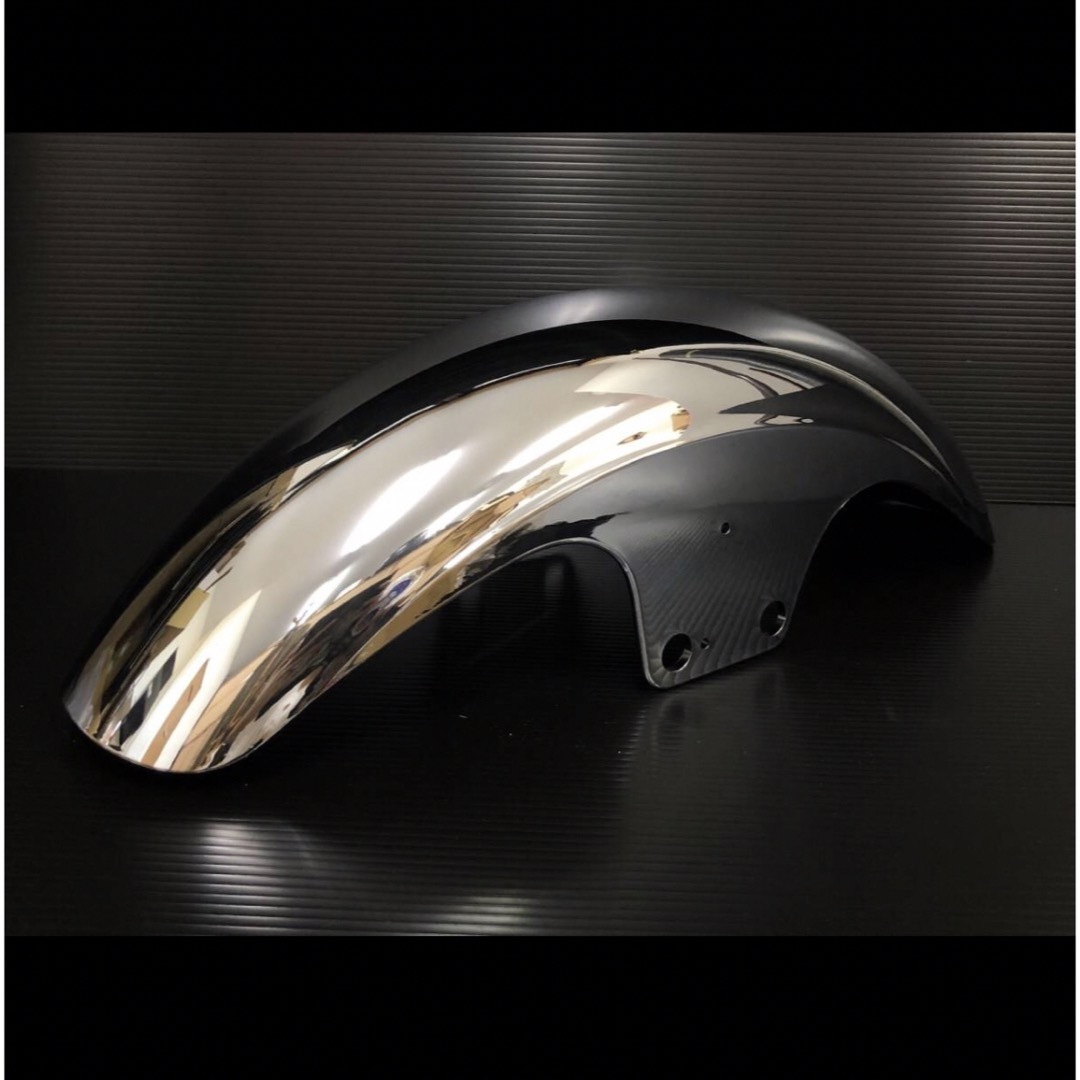 カワサキ - ゼファー1100 フロントフェンダー メッキ 社外の通販 by