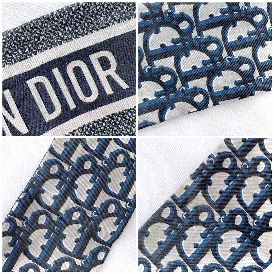 Christian Dior(クリスチャンディオール)のDIORディオール　オブリーク　トロッター　ミッツァ　スカーフ　バンドー　美品 レディースのファッション小物(バンダナ/スカーフ)の商品写真