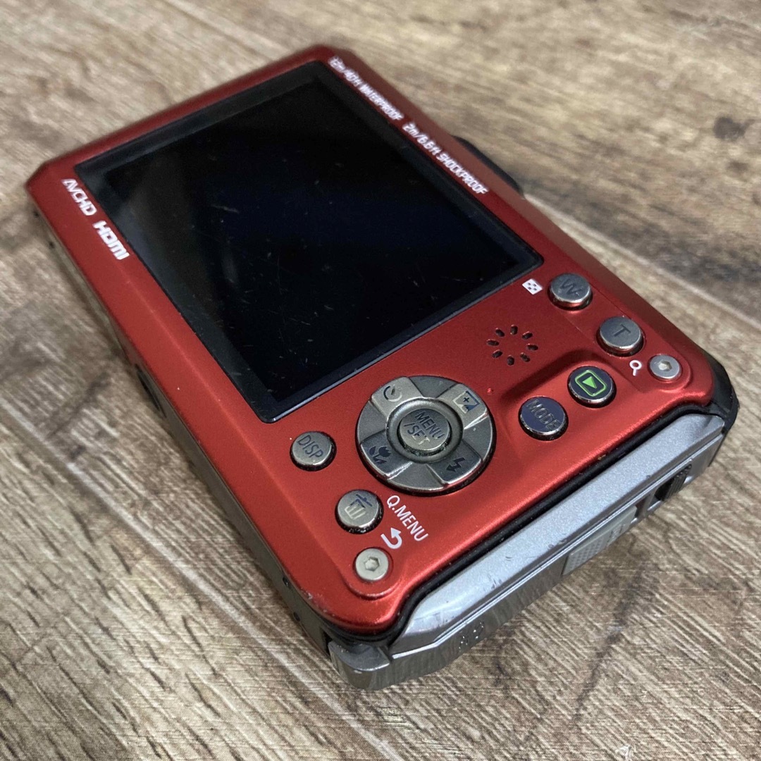 Panasonic - Panasonic LUMIX DMC-FT3 -R (スパーキーレッド)の Panasonic - Panasonic LUMIX DMC-FT3 -R (スパーキーレッド)の